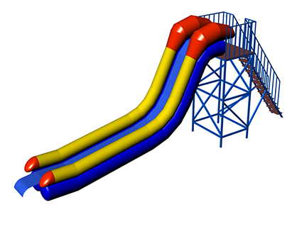 NIAGARA Inflatable water slide