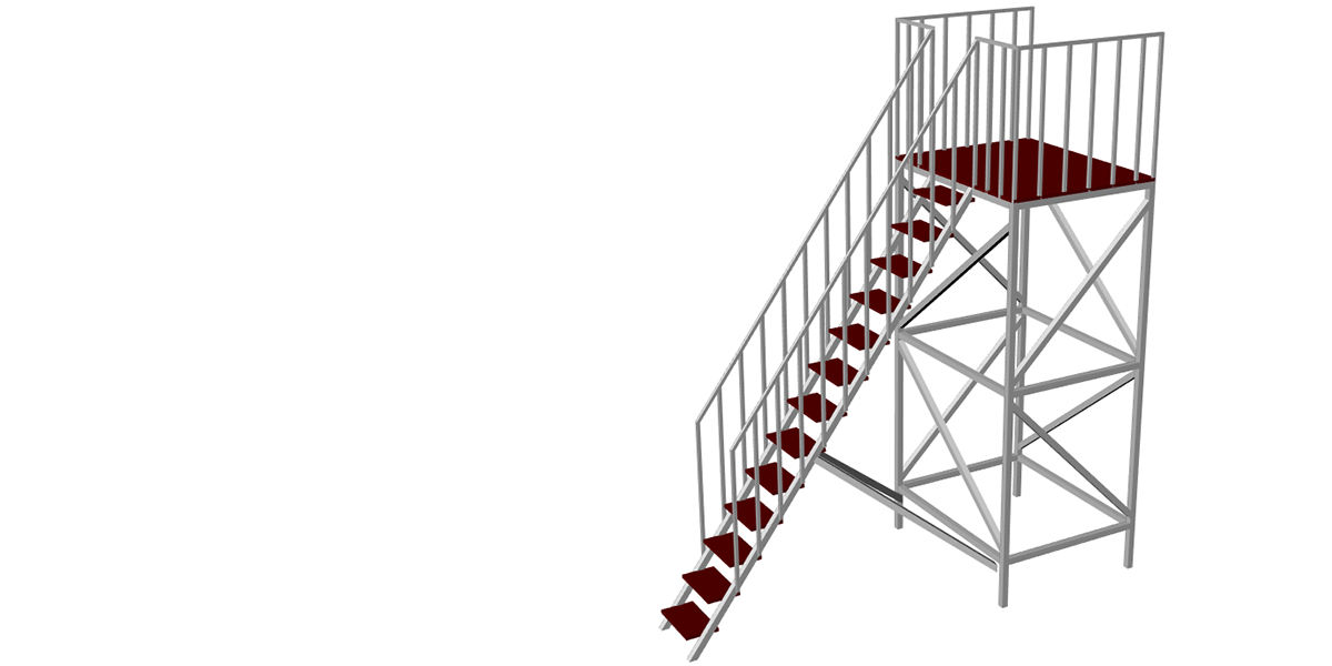 Towers for water slides