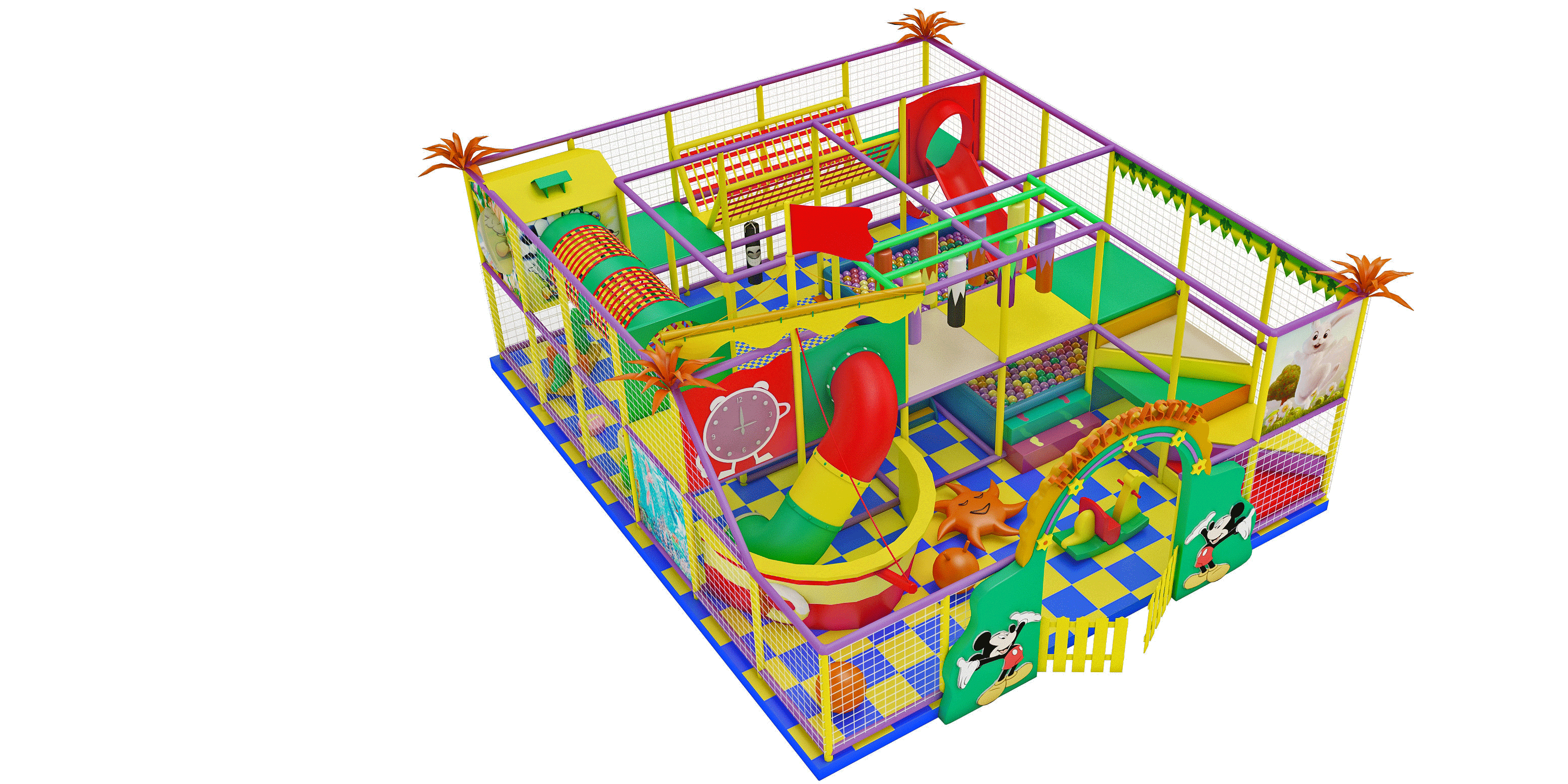 Indoor playgrounds
